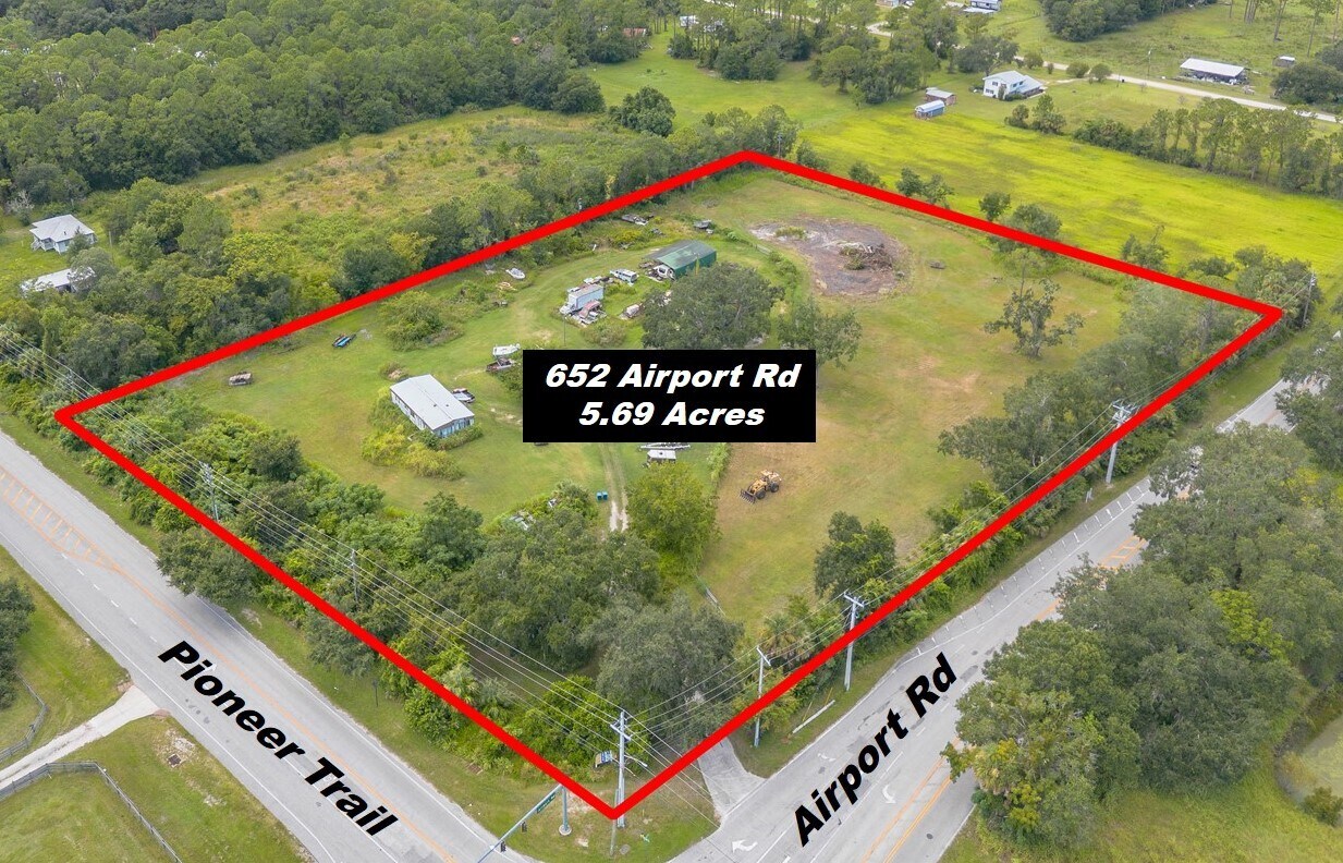652 Airport Rd, New Smyrna Beach, FL à vendre Aérien– Image 1 sur 8