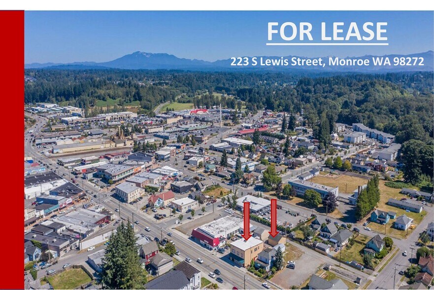 223 S Lewis St, Monroe, WA à louer - Aérien – Image 1 sur 10