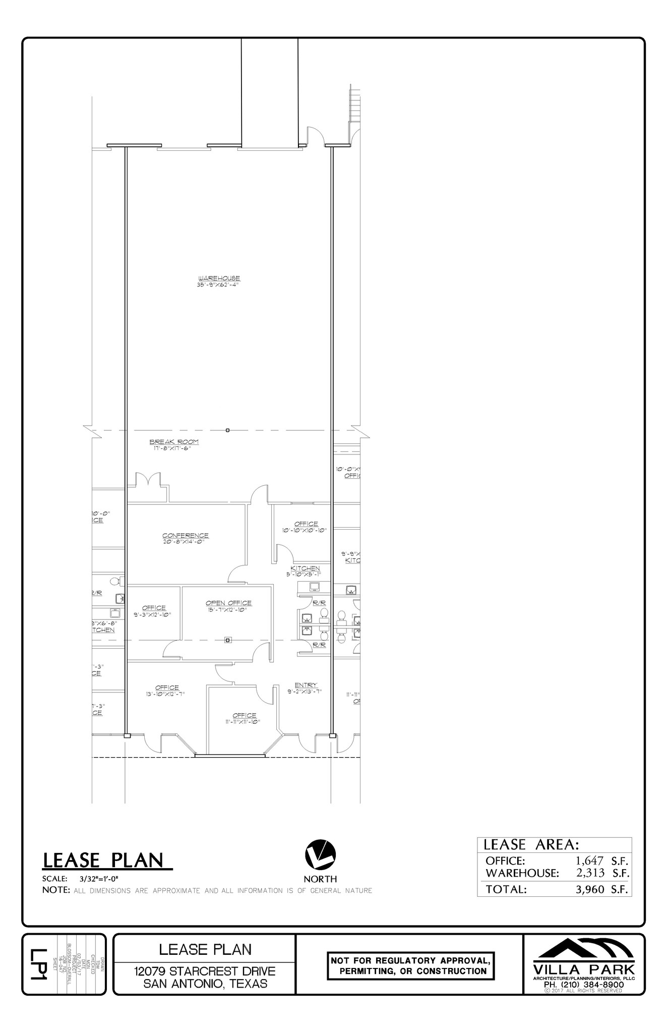 12005-12095 Starcrest Dr, San Antonio, TX à louer Plan d’étage– Image 1 sur 1