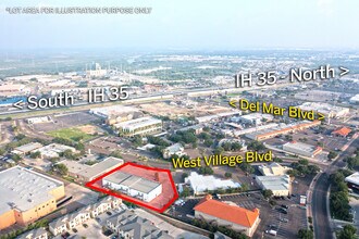 209 W Village Blvd, Laredo, TX - Vue aérienne vue de carte - Image1