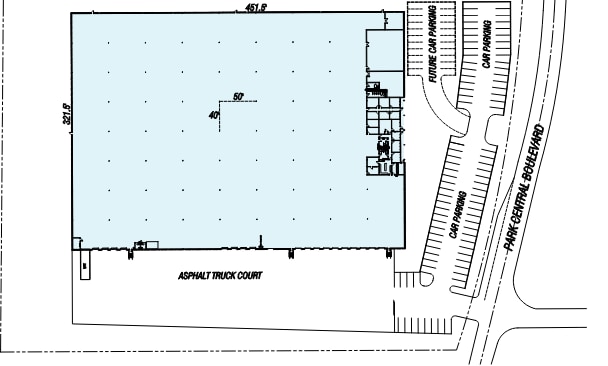 2365 Park Central Blvd, Decatur, GA à louer Plan d’étage– Image 1 sur 1