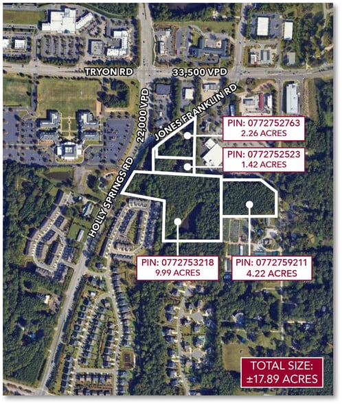 6115 Holly Springs Rd, Raleigh, NC à vendre - Photo principale – Image 2 sur 3