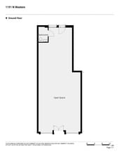 1167-1191 N Western Ave, Los Angeles, CA à louer Plan d’étage– Image 1 sur 1