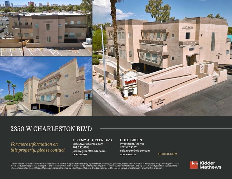 2350 W Charleston Blvd, Las Vegas, NV à vendre - Photo de l’immeuble – Image 3 sur 9