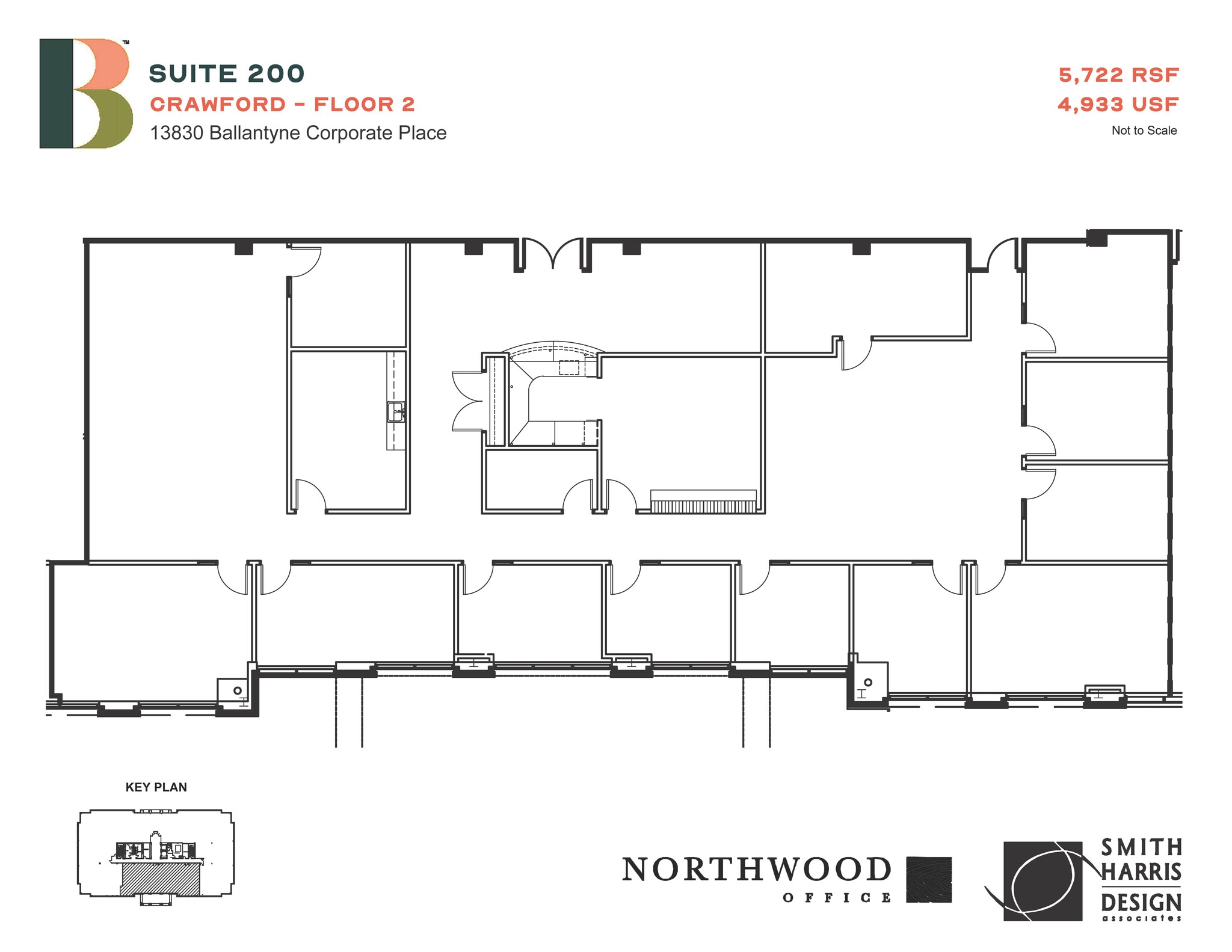 13830 Ballantyne Corporate Pl, Charlotte, NC à louer Plan d’étage– Image 1 sur 1