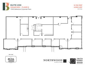 13830 Ballantyne Corporate Pl, Charlotte, NC à louer Plan d’étage– Image 1 sur 1