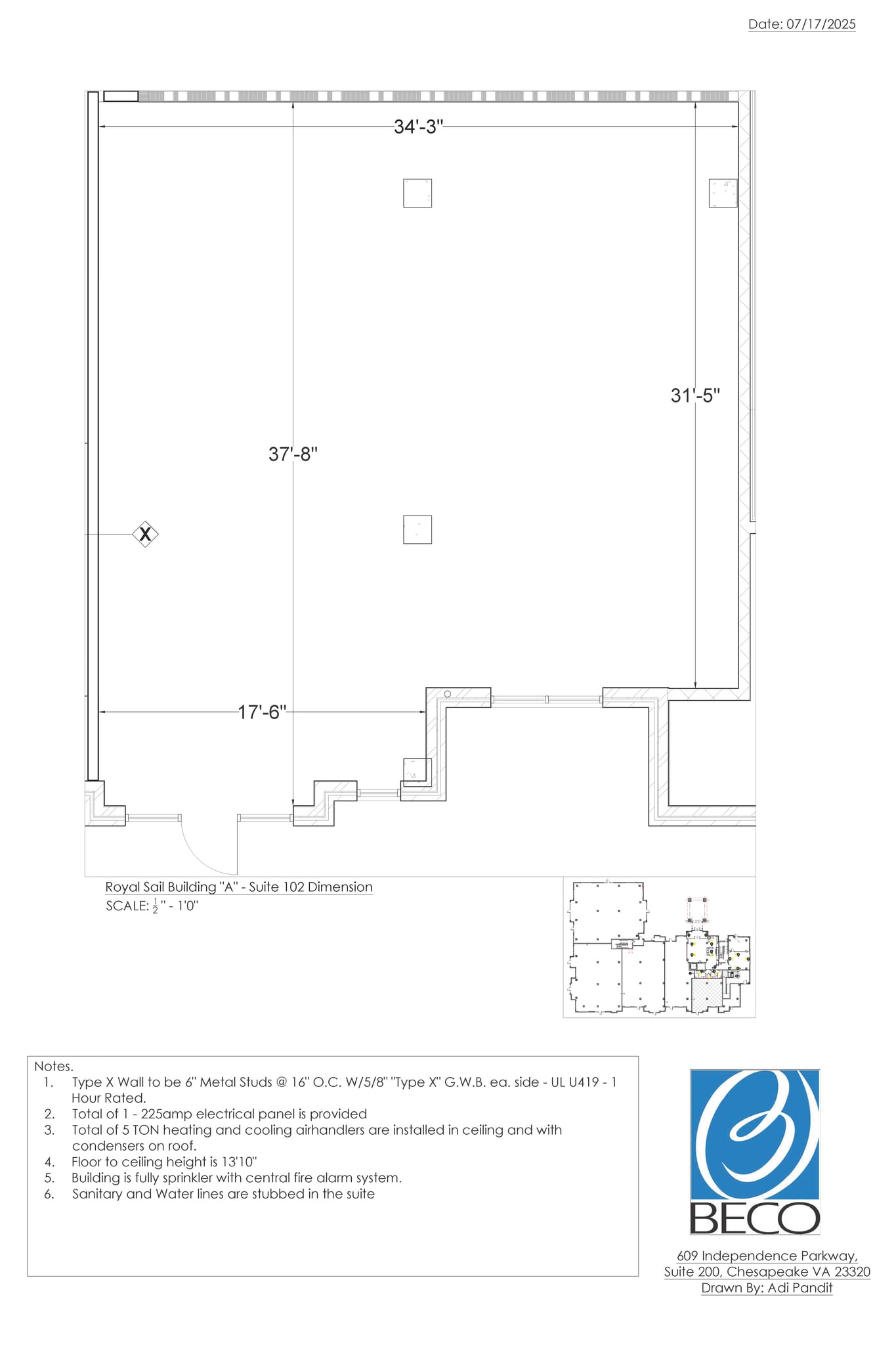 Bridgeport Way & Knotts Point Lane, Suffolk, VA à louer Plan d’étage– Image 1 sur 3