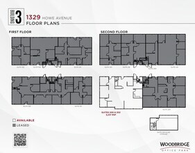 1321 Howe Ave, Sacramento, CA à louer Plan d’étage– Image 1 sur 1