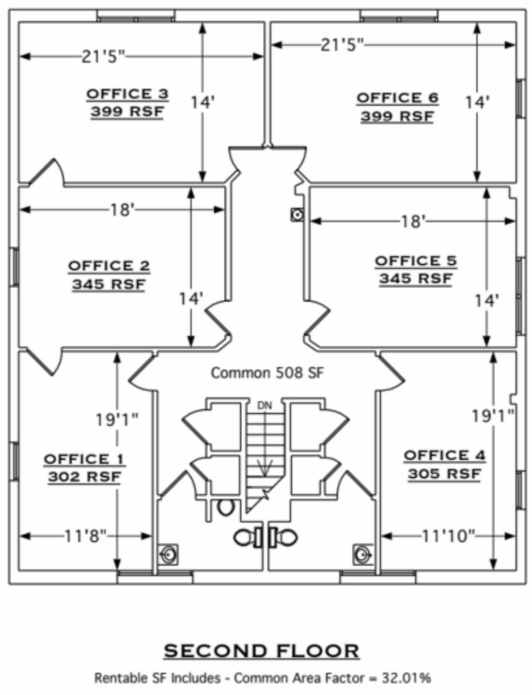 295 Rt 70 W, Cherry Hill, NJ à louer Plan d’étage– Image 1 sur 1