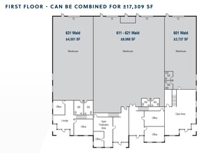 641-671 Wald, Irvine, CA à louer Plan d’étage– Image 1 sur 2