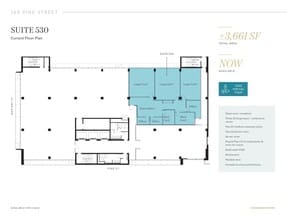 160 Pine St, San Francisco, CA à louer Plan d’étage– Image 1 sur 1