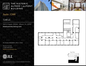 169 E Flagler St, Miami, FL à louer Plan de site– Image 2 sur 2