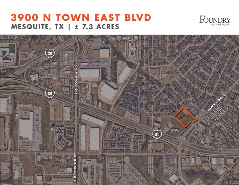 3900 N Town East Blvd, Mesquite, TX à vendre - Photo de l’immeuble – Image 1 sur 2