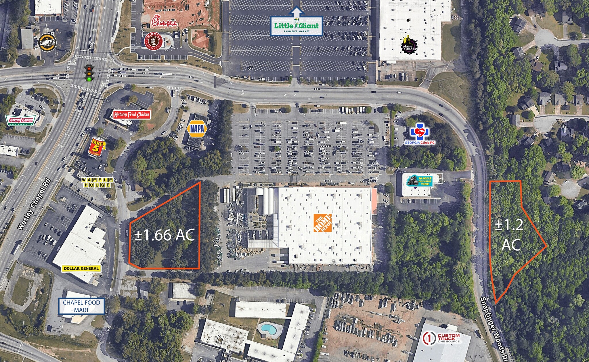 4325 New Snapfinger Wood Dr, Decatur, GA à vendre Aérien– Image 1 sur 3