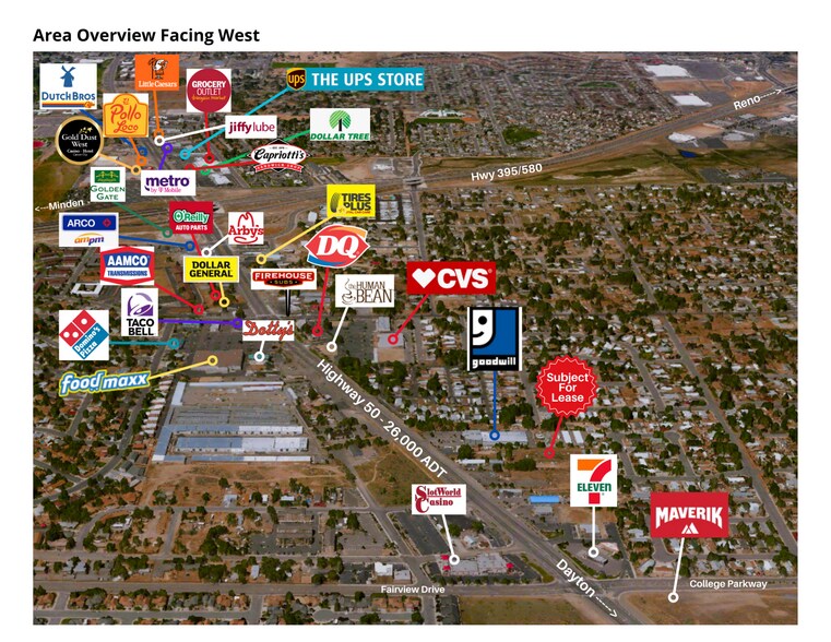 3600 US Highway 50 E, Carson City, NV à louer - Photo principale – Image 1 sur 22