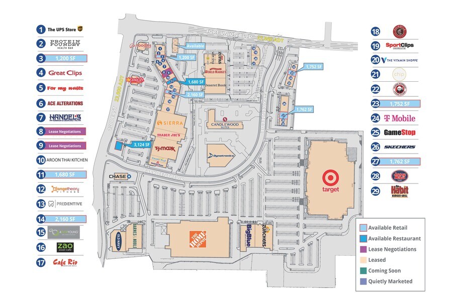 6905-7035 S 1300 E, Salt Lake City, UT à louer - Photo de l’immeuble – Image 2 sur 4