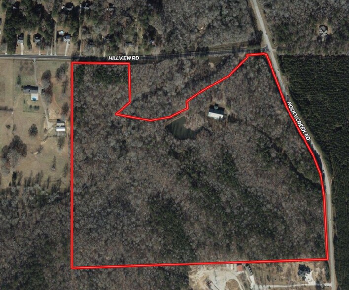 1260 Rocky Creek Rd, Hampton, GA à vendre - Aérien – Image 2 sur 2