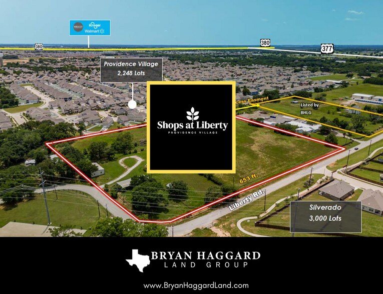 10248 Liberty Rd, Aubrey, TX à vendre - Photo de l’immeuble – Image 1 sur 5