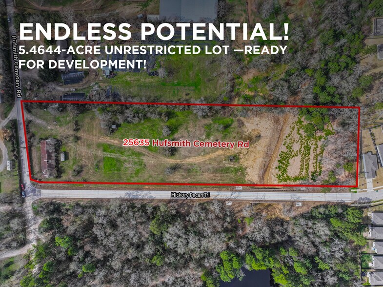 25635 Hufsmith Cemetery Rd, Tomball, TX à vendre - Photo de l’immeuble – Image 3 sur 24
