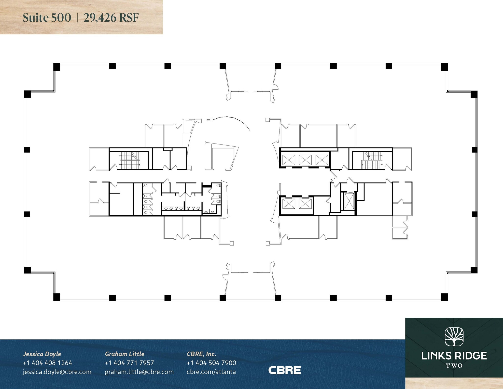 1277 Lenox Park Blvd, Atlanta, GA à louer Plan d’étage– Image 1 sur 1