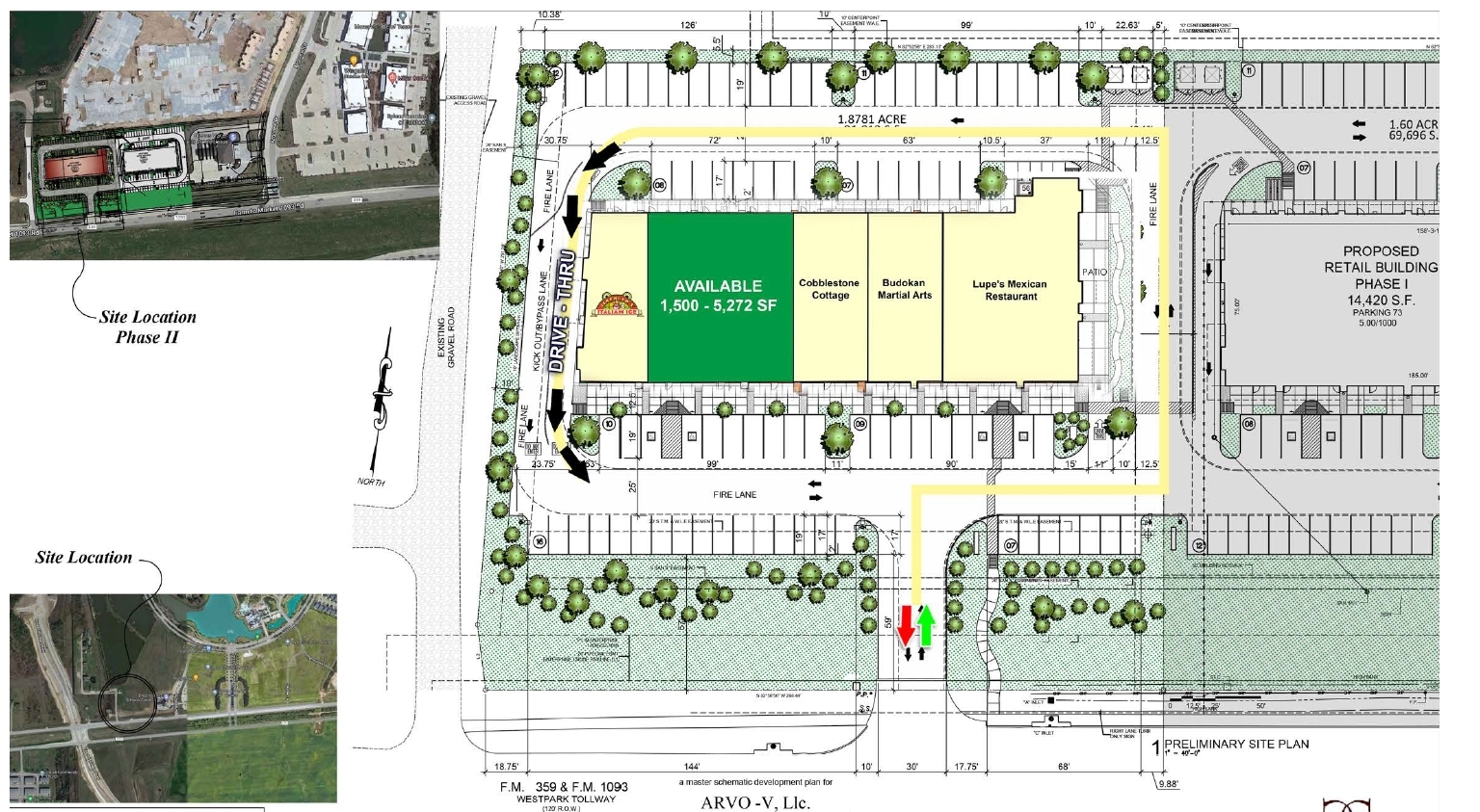 28840 FM 1093 Rd, Fulshear, TX à louer Plan de site– Image 1 sur 1