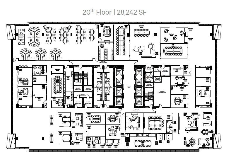 25 York St, Toronto, ON à louer Plan d’étage– Image 1 sur 1