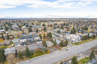 4131 Bow Trl SW, Calgary, AB - Vue aérienne vue de carte - Image1