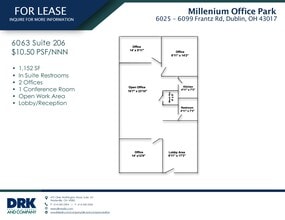 6047 Frantz Rd, Dublin, OH à louer Plan de site– Image 1 sur 9