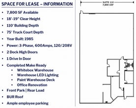 2202 113th St, Grand Prairie, TX à louer Plan d’étage– Image 1 sur 1