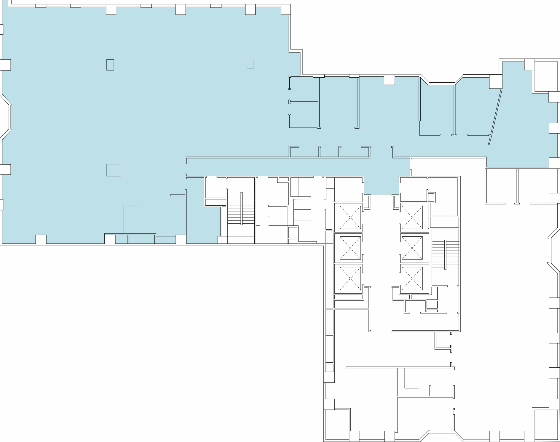33 New Montgomery St, San Francisco, CA à louer Plan d’étage– Image 1 sur 7