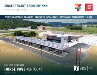 Plus de détails pour 800 Flint Ridge Rd, Horse Cave, KY - Local commercial à vendre
