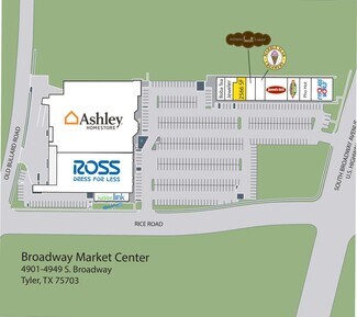 Plus de détails pour 7901-7925 S Broadway Ave, Tyler, TX - Local commercial à louer