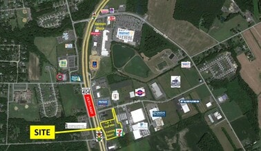 1155 Industrial Pk Wy, Denton, MD - Vue aérienne vue de carte - Image1