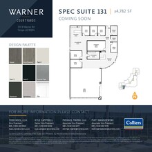 301 W Warner Rd, Tempe, AZ à louer Plan d’étage– Image 1 sur 1