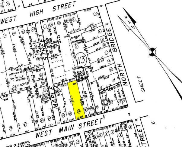 34 W Main St, Somerville, NJ à louer - Plan cadastral – Image 2 sur 16