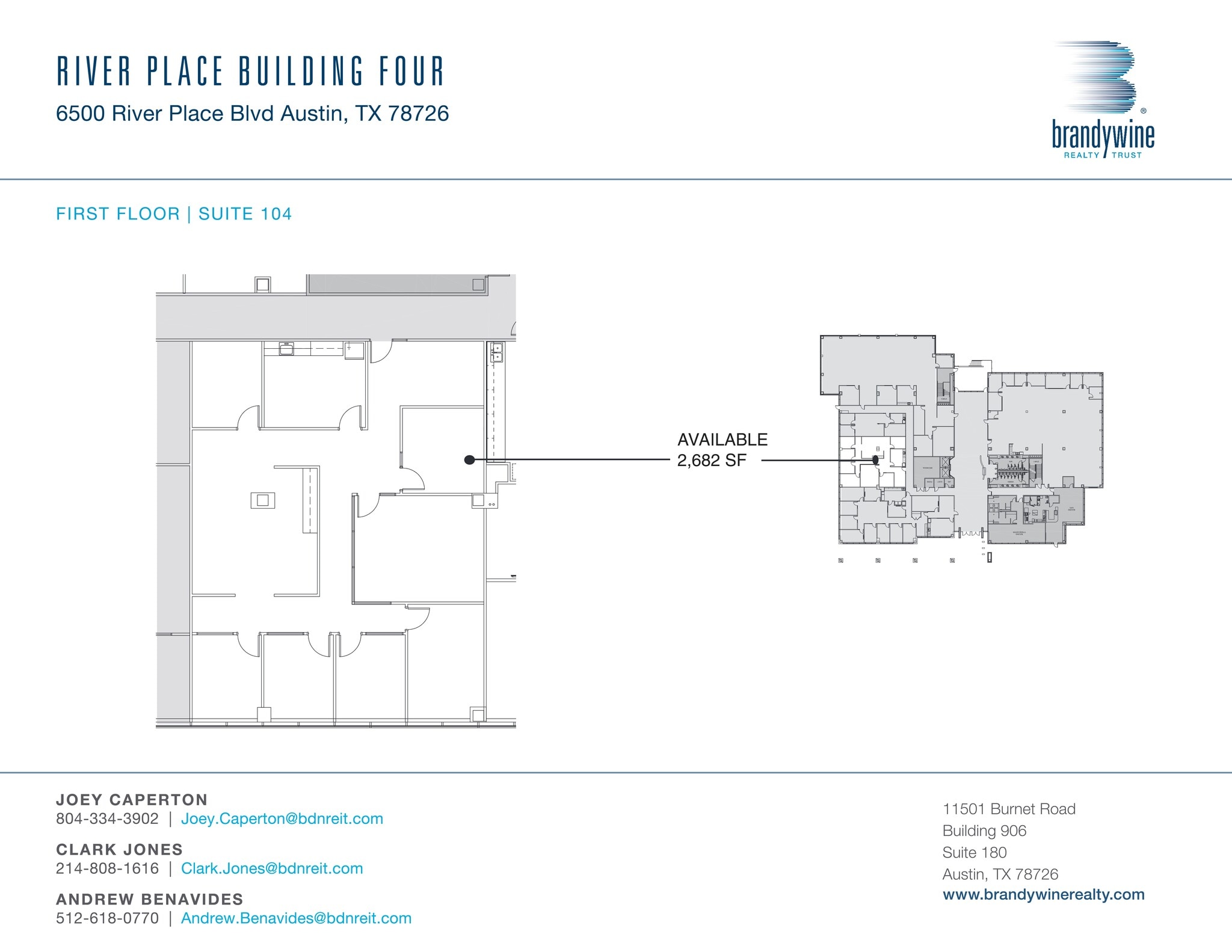 6500 River Place Blvd, Austin, TX à louer Plan de site– Image 1 sur 1