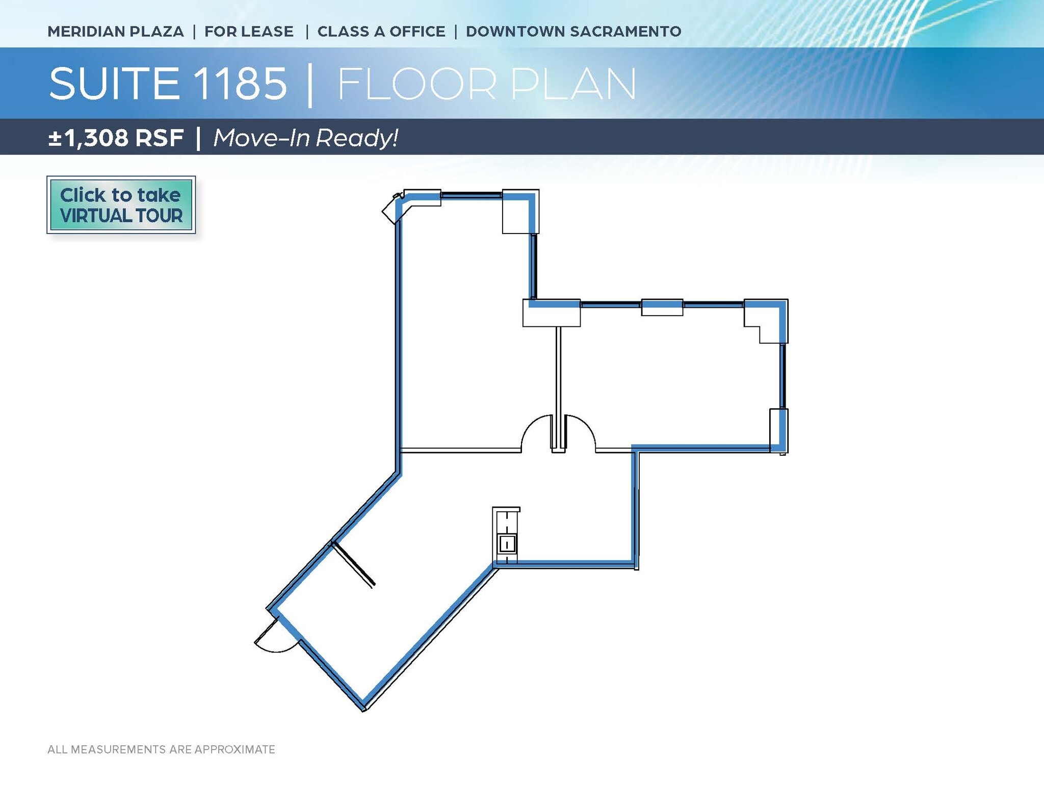 1415 L St, Sacramento, CA à louer Plan d’étage– Image 1 sur 1