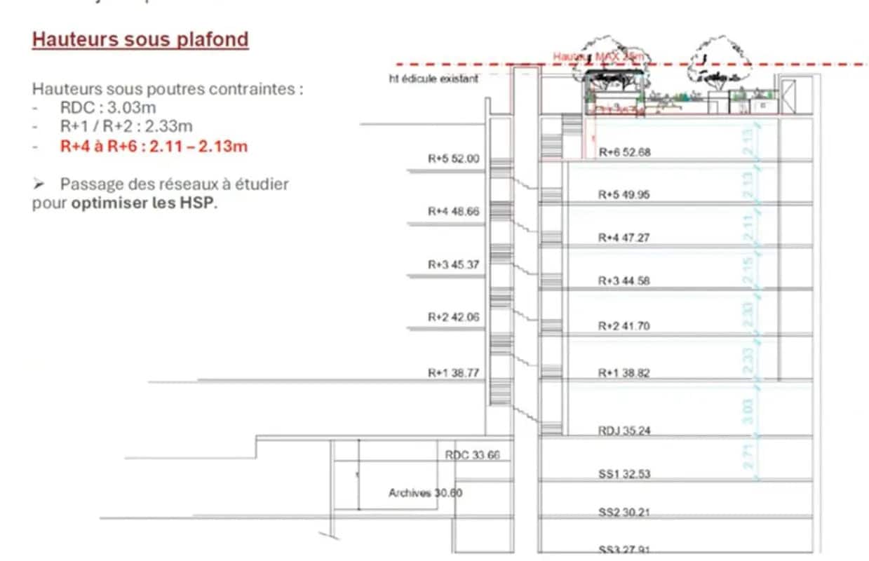 Bureau dans Paris à louer Plan d’étage– Image 1 sur 1