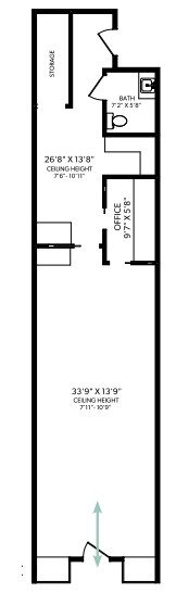1030 Meares St, Victoria, BC à louer Plan d’étage– Image 1 sur 1