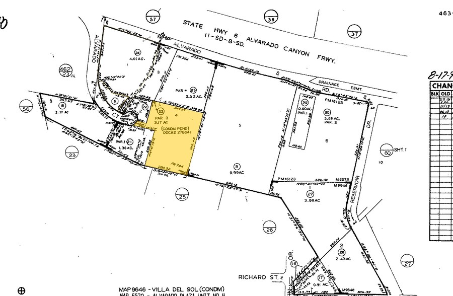 6386 Alvarado Ct, San Diego, CA à louer - Plan cadastral – Image 2 sur 2