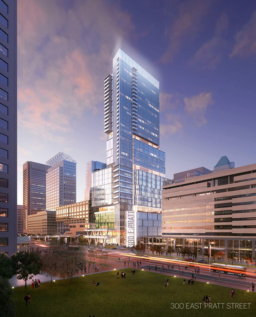 300 E Pratt St, Baltimore, MD à louer Photo principale– Image 1 sur 5