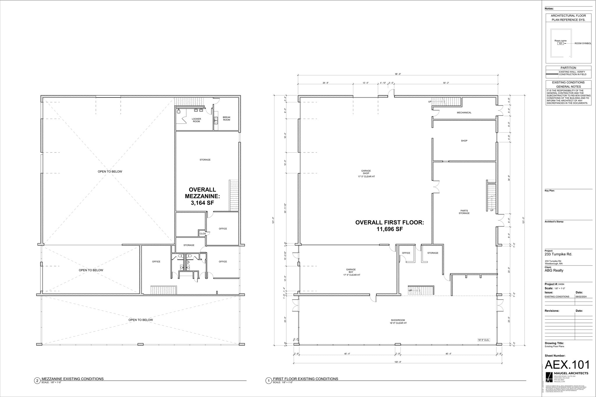 233 Turnpike Rd, Westborough, MA à louer Plan de site– Image 1 sur 1