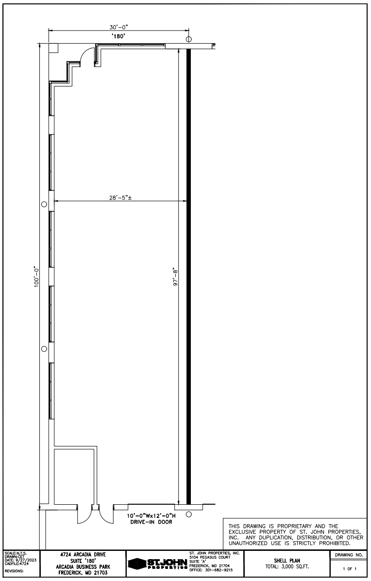 4714 Arcadia Dr, Frederick, MD à louer Plan d’étage– Image 1 sur 1