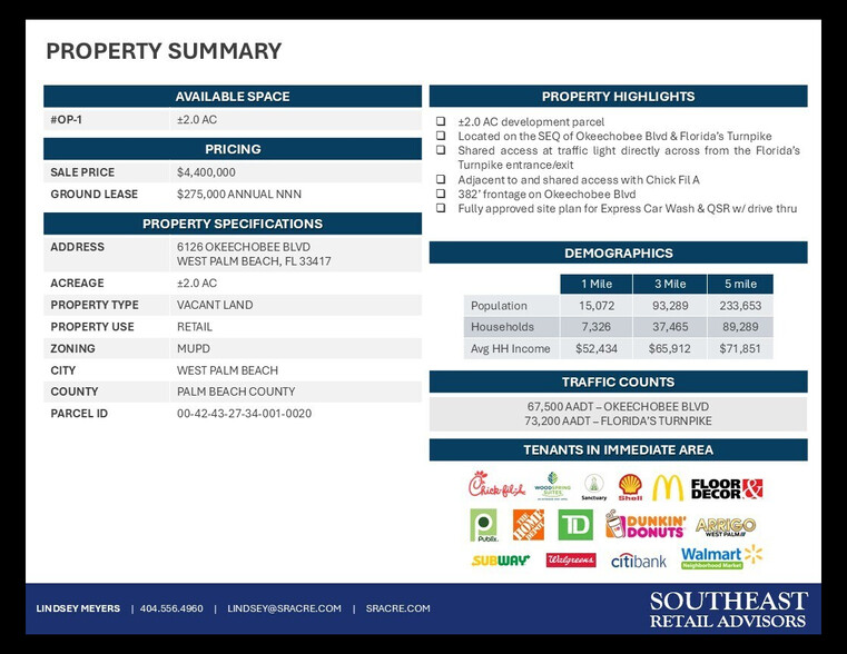 6350 Okeechobee Blvd, West Palm Beach, FL à louer - Photo de l’immeuble – Image 2 sur 5