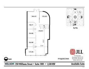 250 Williams St NW, Atlanta, GA à louer Plan d’étage– Image 1 sur 1