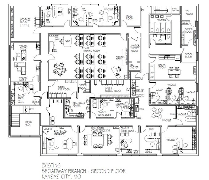 3245 Broadway St, Kansas City, MO à vendre - Plan d’étage – Image 1 sur 2