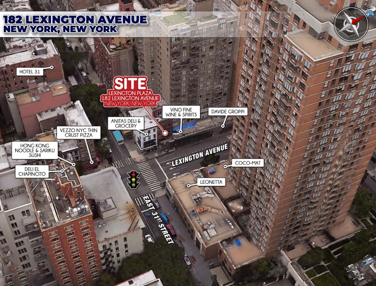 182 Lexington Ave, New York, NY à vendre - Photo de l’immeuble – Image 2 sur 3