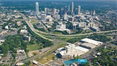 355 Kings Dr, Charlotte, NC - Vue aérienne  vue de carte - Image1