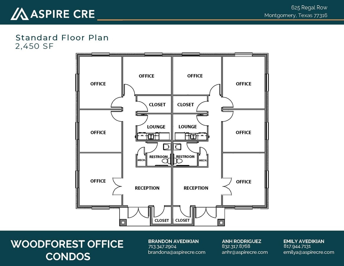 625 Regal Row, Montgomery, TX 77316 - Lot 1202 -  - Plan d’étage - Image 2 of 8
