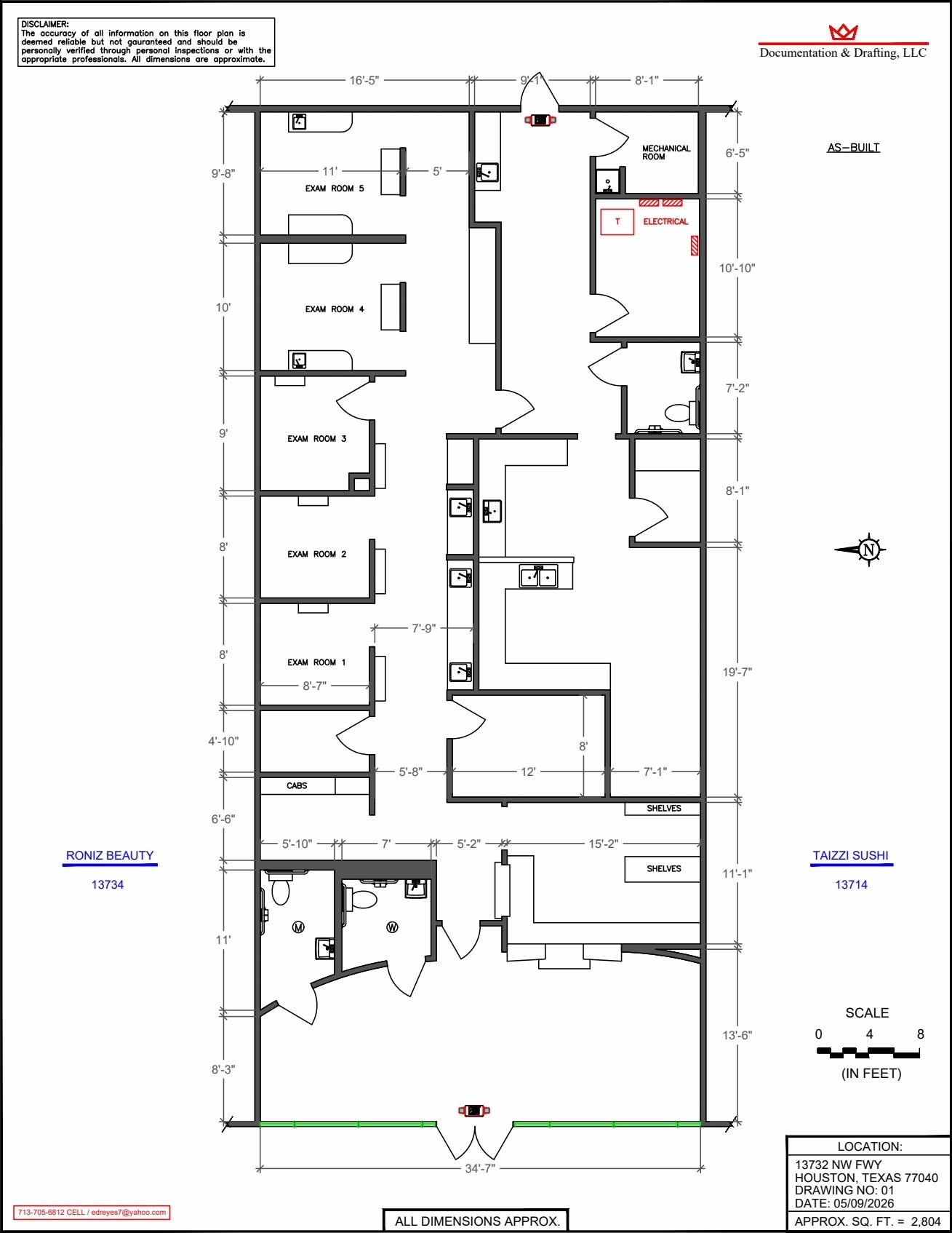 13702-13858 Northwest Fwy, Houston, TX à louer Plan d’étage– Image 1 sur 1